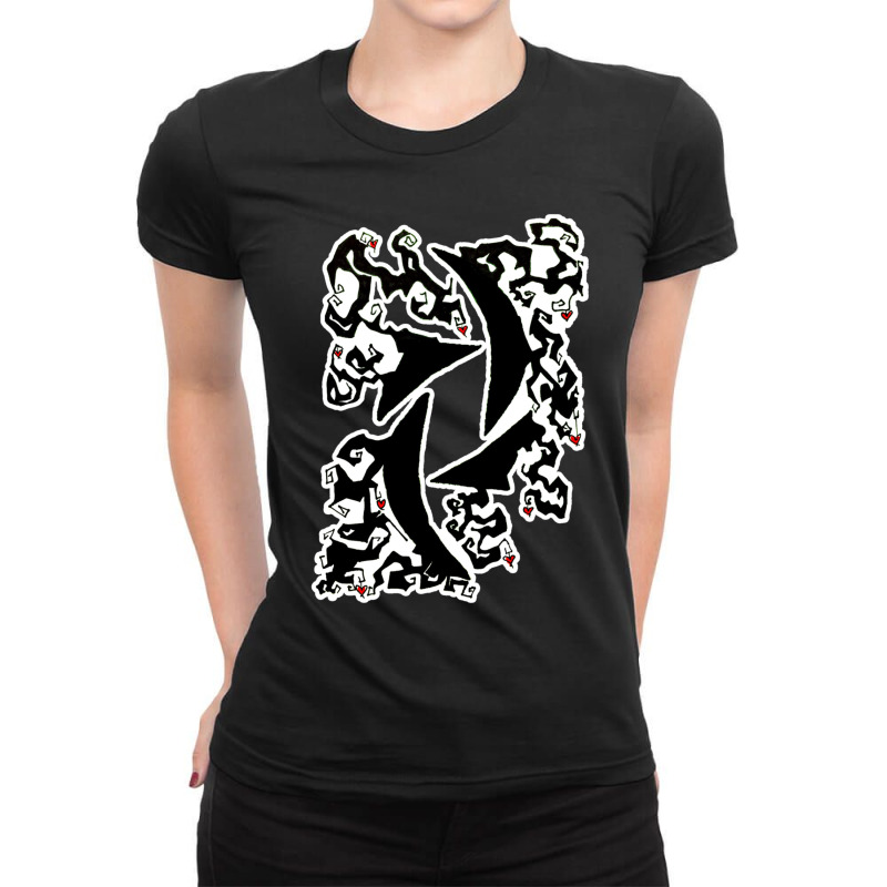 The Mutation Hale Storm Symbol Ladies Fitted T-Shirt by JACQUELINEJACKSON | Artistshot