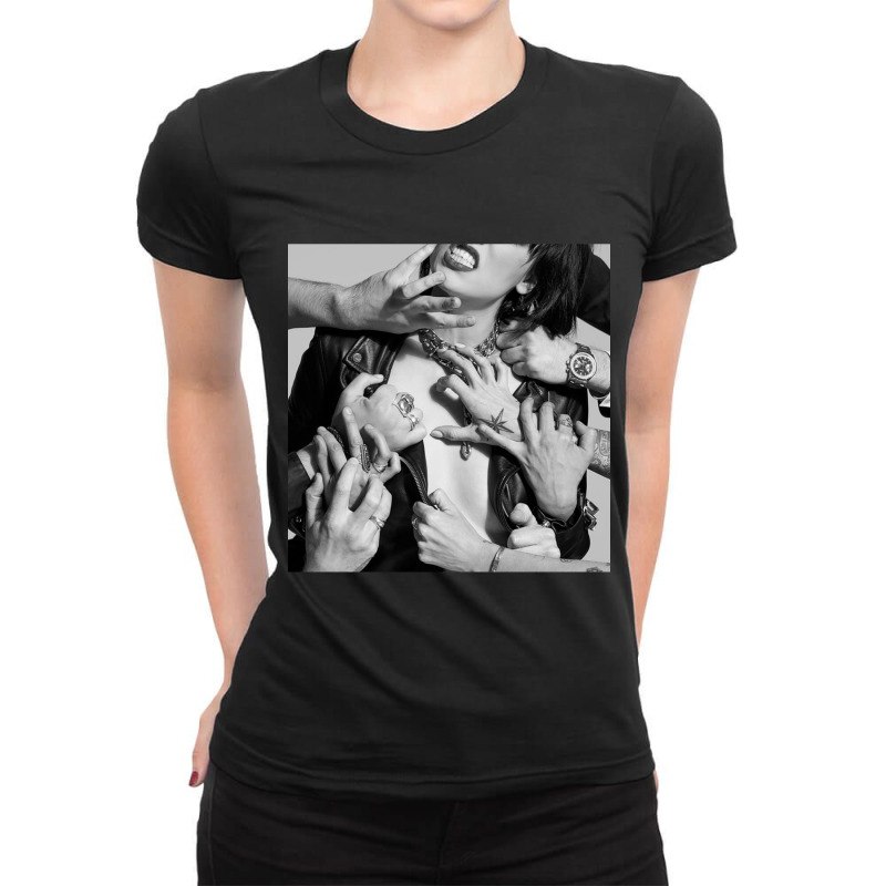 Vicious Ladies Fitted T-Shirt by JACQUELINEJACKSON | Artistshot