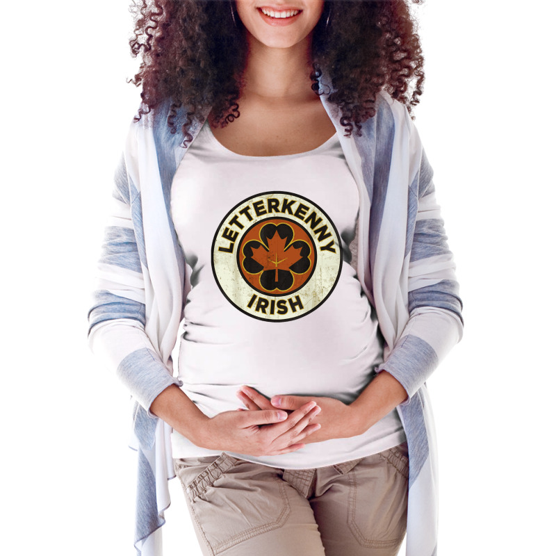 Vintage Letterkenny Irish Retro Lover Maternity Scoop Neck T-shirt by cm-arts | Artistshot