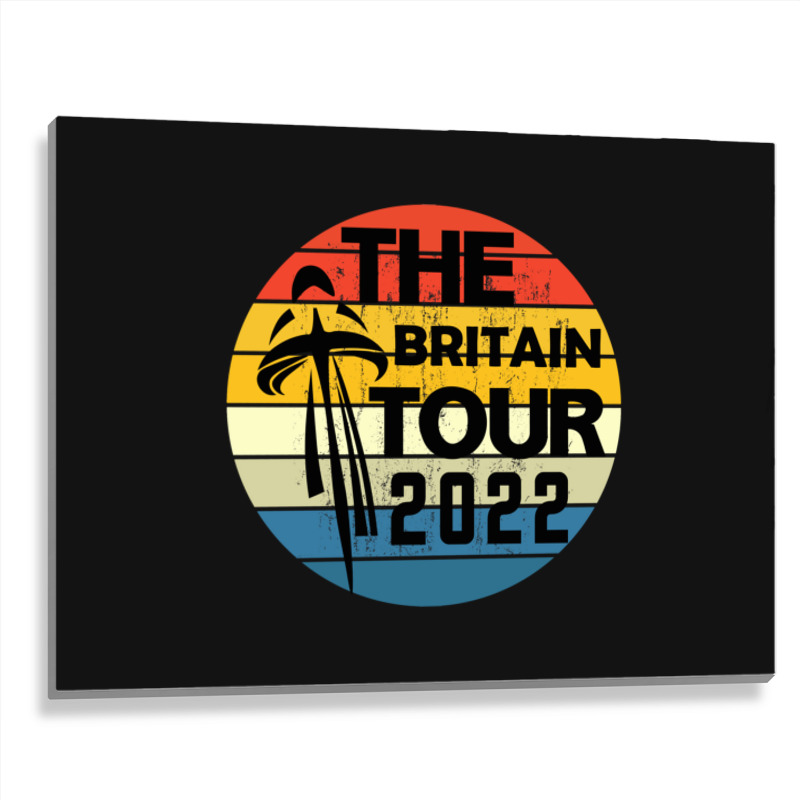 The  Britain Tour- 2022 Premium Metal Print Horizontal | Artistshot