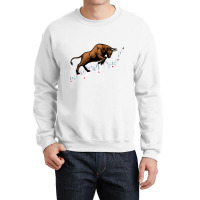 Bull Market In Stock Exchange, Make Profits Long Sleeve T Shirt Crewneck Sweatshirt | Artistshot