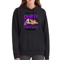 Domestic Violence Awareness T  Shirt Mostly Running On Empty Domestic Vintage Hoodie | Artistshot