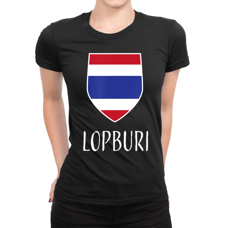 Lopburi, Thailand Prathet Thai Ladies Fitted T-Shirt by Mello Greenwood | Artistshot