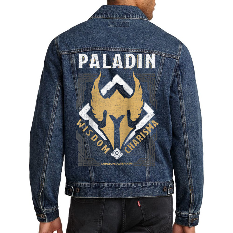 Dungeons & Dragons Paladin Wisdom & Charisma Men Denim Jacket by hotoancuong | Artistshot