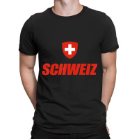 Schweiz Swiss National Flag Switzerland Coat Of Arms T-shirt | Artistshot