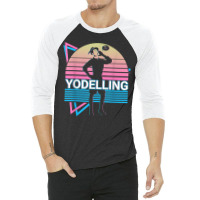 Yodelling Retro 3/4 Sleeve Shirt | Artistshot