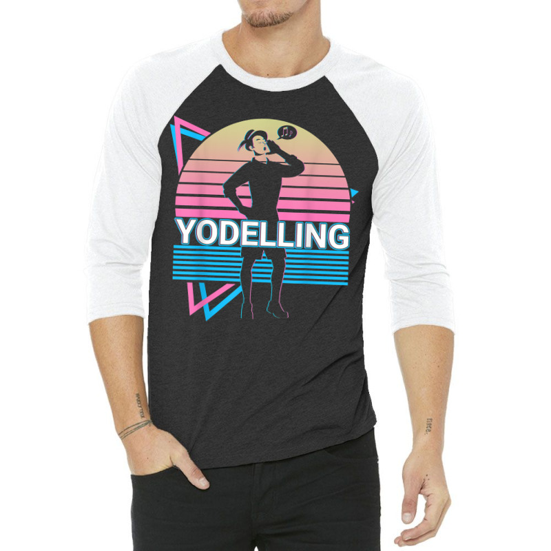 Yodelling Retro 3/4 Sleeve Shirt | Artistshot