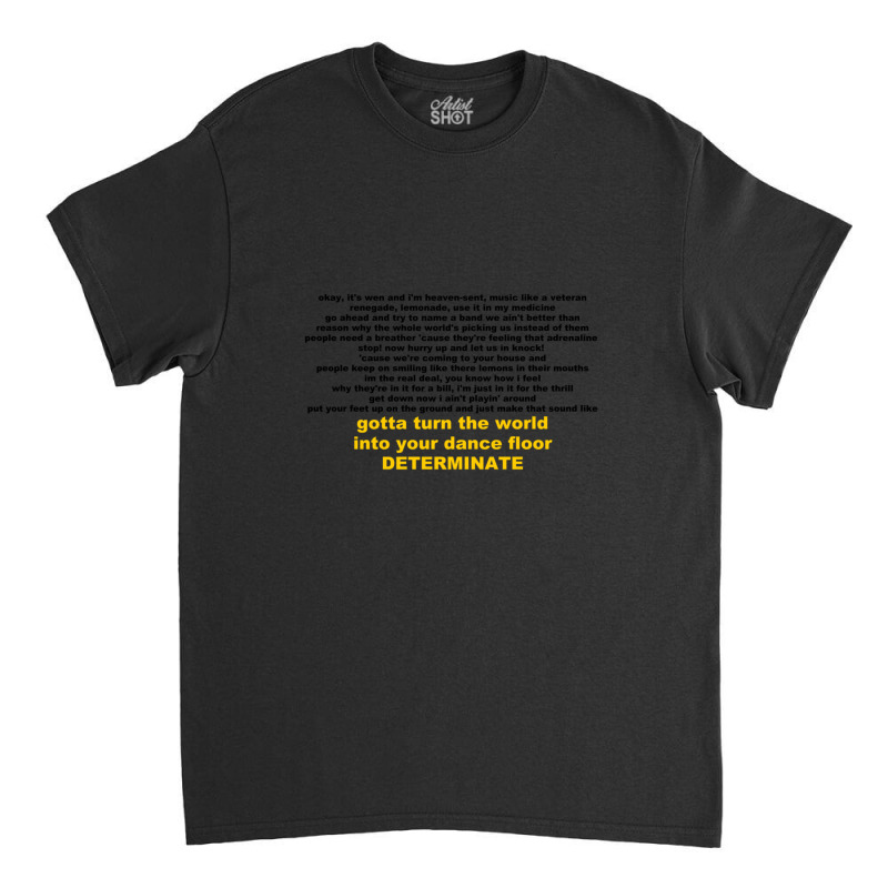 Lemonade Mouth Determinate Rap Gift Classic T-shirt by AaronFosterJr. | Artistshot