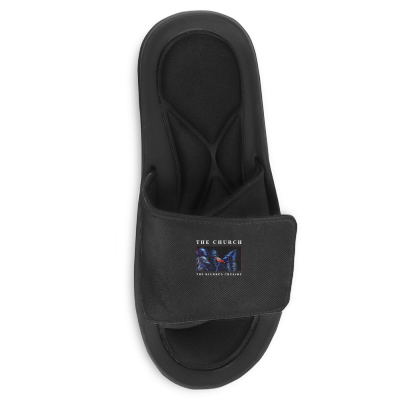 The Church The Blurred Crusade 1 Slide Sandal | Artistshot