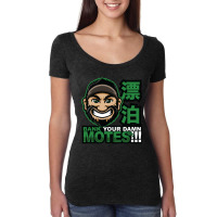 Bank Your Damn Motes Women's Triblend Scoop T-shirt | Artistshot