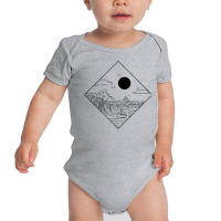 Waves Ocean Minimalism Geometric Landscape Maritime T Shirt Baby Bodysuit | Artistshot