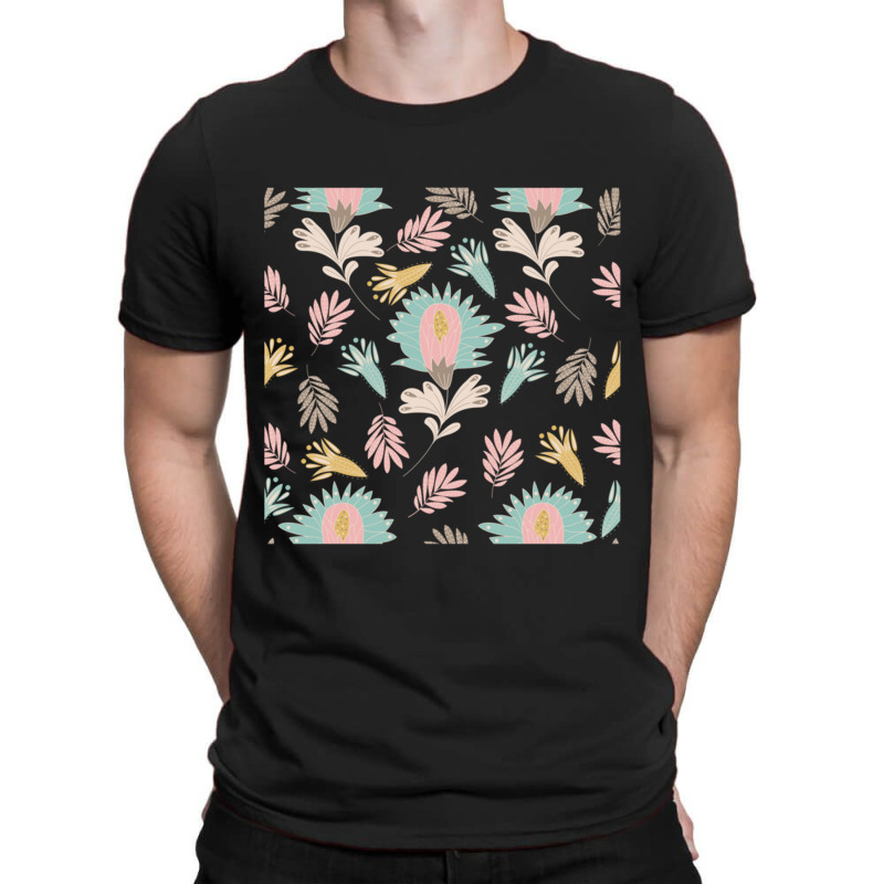 Batik Flower Pattern T-shirt | Artistshot