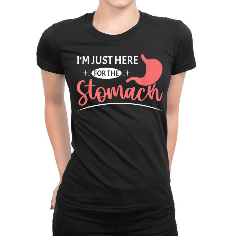 Bariatric Surgery Gastric Surgery Gastric Sleeve T Shirt Ladies Fitted T-Shirt by cm-arts | Artistshot