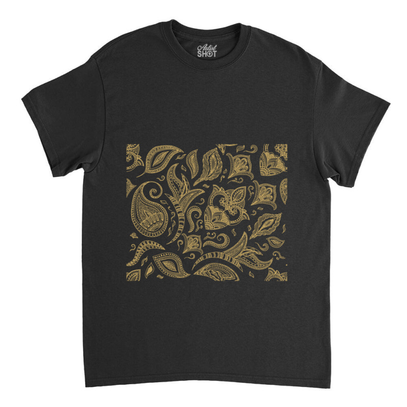 Batik Leaves Pattern Classic T-shirt | Artistshot