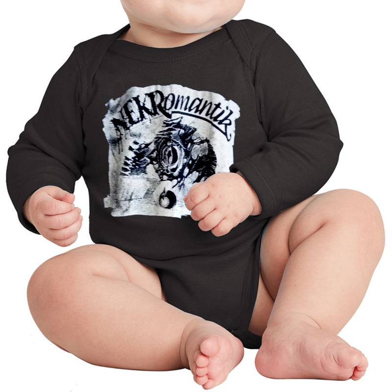 Nekromantik Ultra, Nekromantik Ultra Vintage, Nekromantik Ultra Art, N Long Sleeve Baby Bodysuit by SHJMCNS | Artistshot