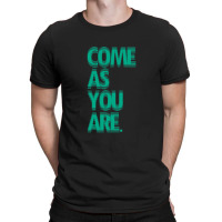 Come As You Are - Blue T-shirt | Artistshot