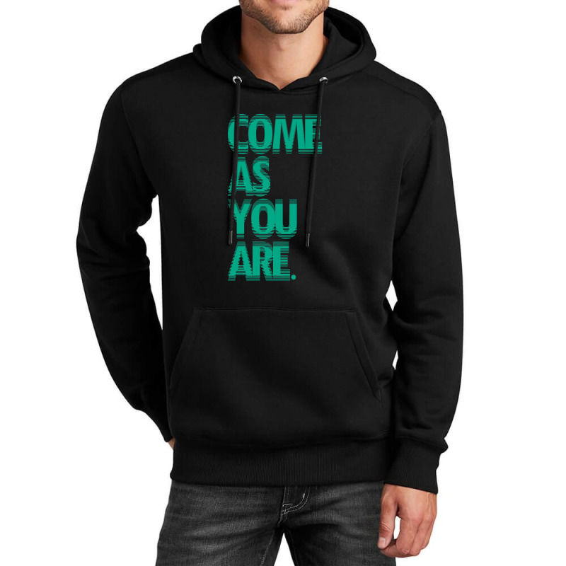 Come As You Are - Blue Unisex Hoodie | Artistshot