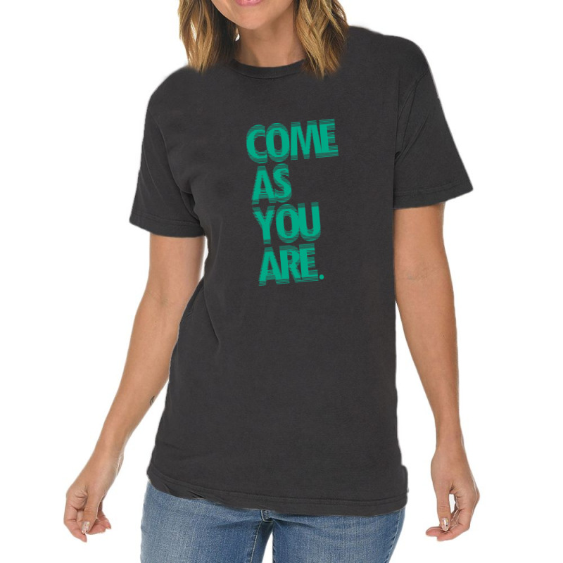 Come As You Are - Blue Vintage T-shirt | Artistshot