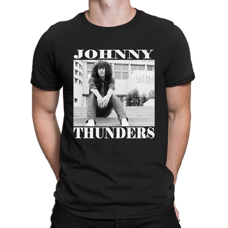 Black Johnny Thunders Classic T-shirt | Artistshot