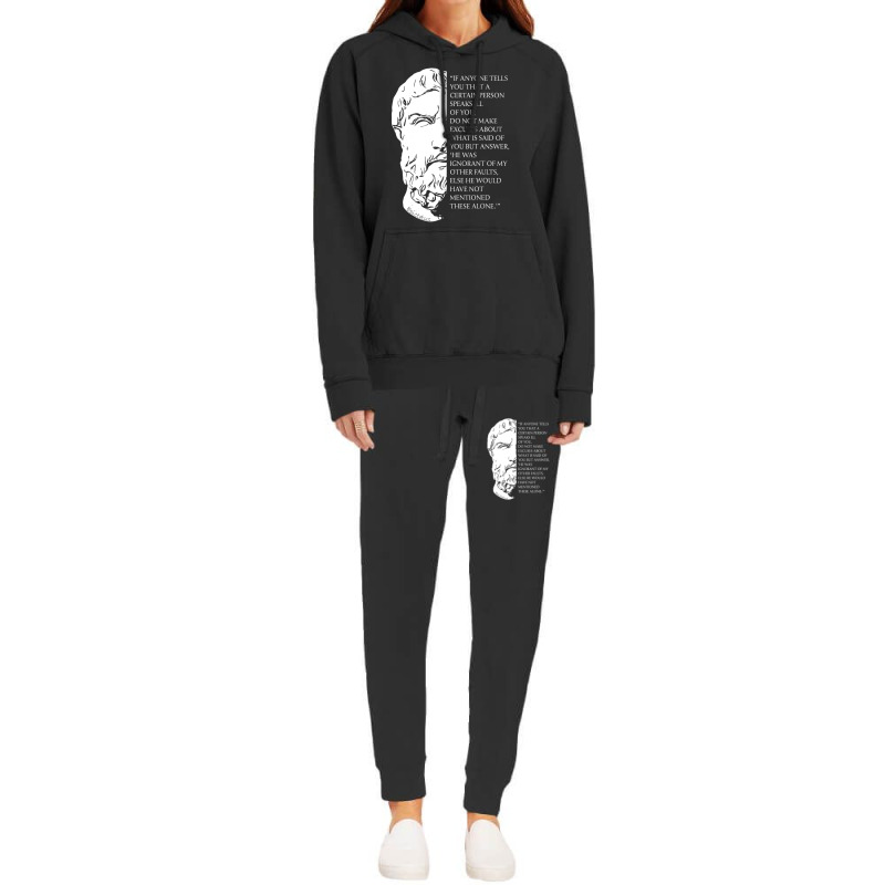 Stoicism Epictetus Stoic Philosophy Quote Faults Hoodie & Jogger set by cm-arts | Artistshot