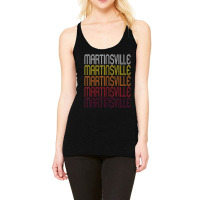 Martinsville, In Vintage Style Indiana Racerback Tank | Artistshot