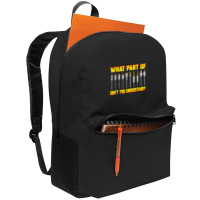 Sound Engineer Dj Audio Guy Music Production Engineering 1 Backpack | Artistshot