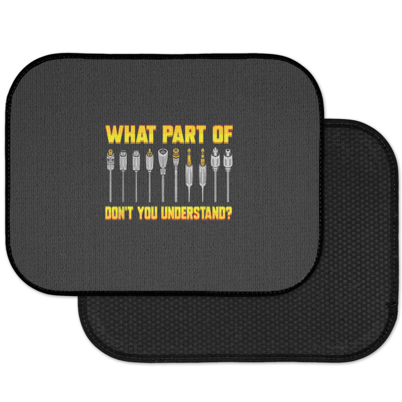 Sound Engineer Dj Audio Guy Music Production Engineering 1 Rear Car Mat | Artistshot