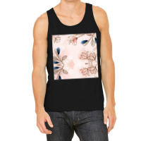 Hand Painted Watercolor Floral Batik Pattern Tank Top | Artistshot