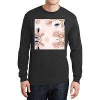 Hand Painted Watercolor Floral Batik Pattern Long Sleeve Shirts | Artistshot