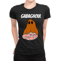 New Jersey Slang Halloween Dry Cured Meat Gabaghoul Gabagool Premium T Ladies Fitted T-shirt | Artistshot