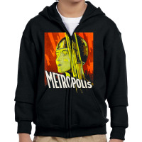 Mens Metropolis 1927 Movie Poster Youth Zipper Hoodie | Artistshot