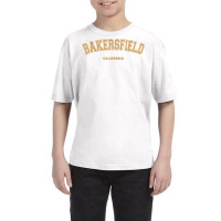 Bakersfield Sports College Style On Bakersfield T Shirt Youth Tee | Artistshot