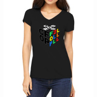 Cfop (white Outline Around Cfop) Women's V-neck T-shirt | Artistshot