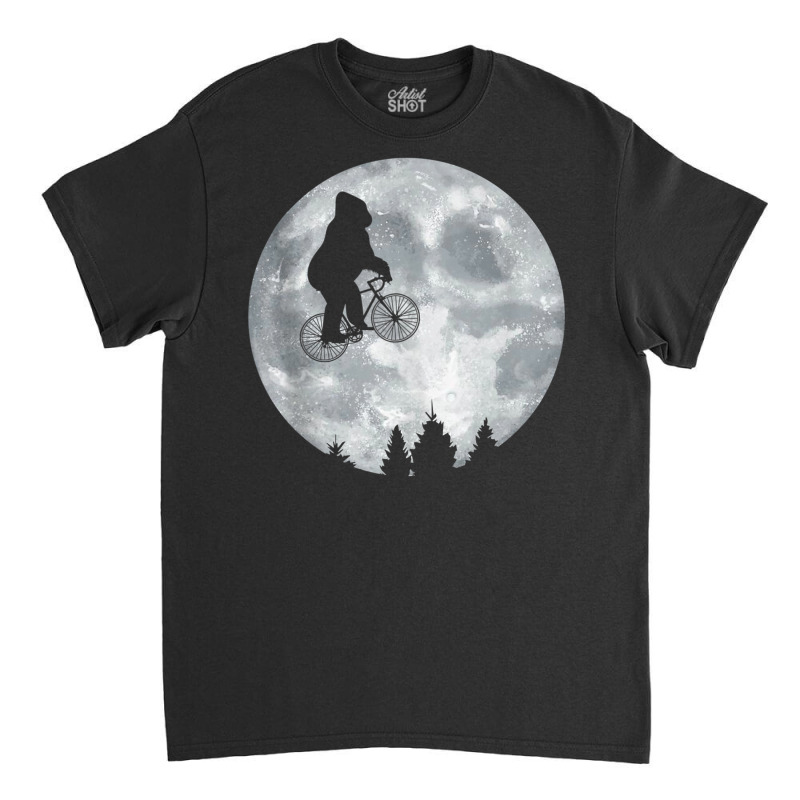 Gorilla Riding Moon Bike Halloween Lunar Cycling Cyclist Tank Top Classic T-shirt | Artistshot