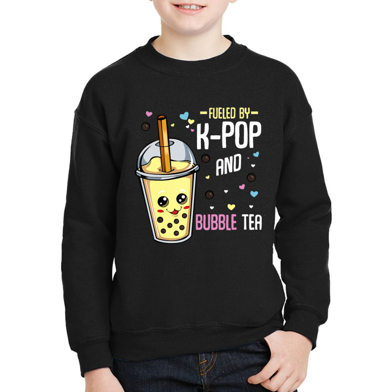 K-pop And Bubble Tea Hallyu Korean Fashion Music Lover Youth Sweatshirt | Artistshot