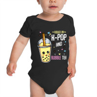 K-pop And Bubble Tea Hallyu Korean Fashion Music Lover Baby Bodysuit | Artistshot