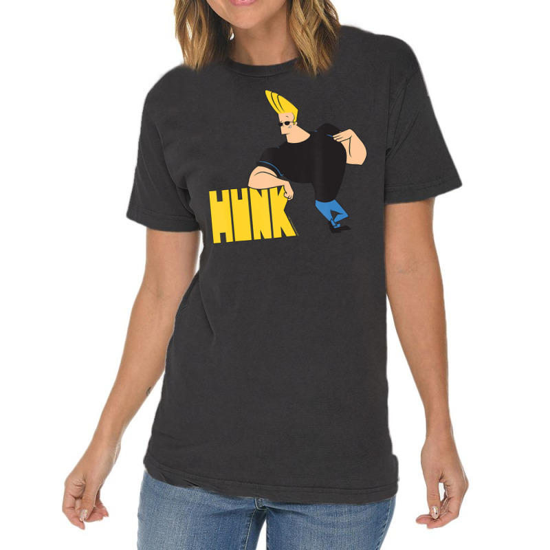 Johnny Bravo Bravo Is A Big Hunk Vintage T-shirt | Artistshot