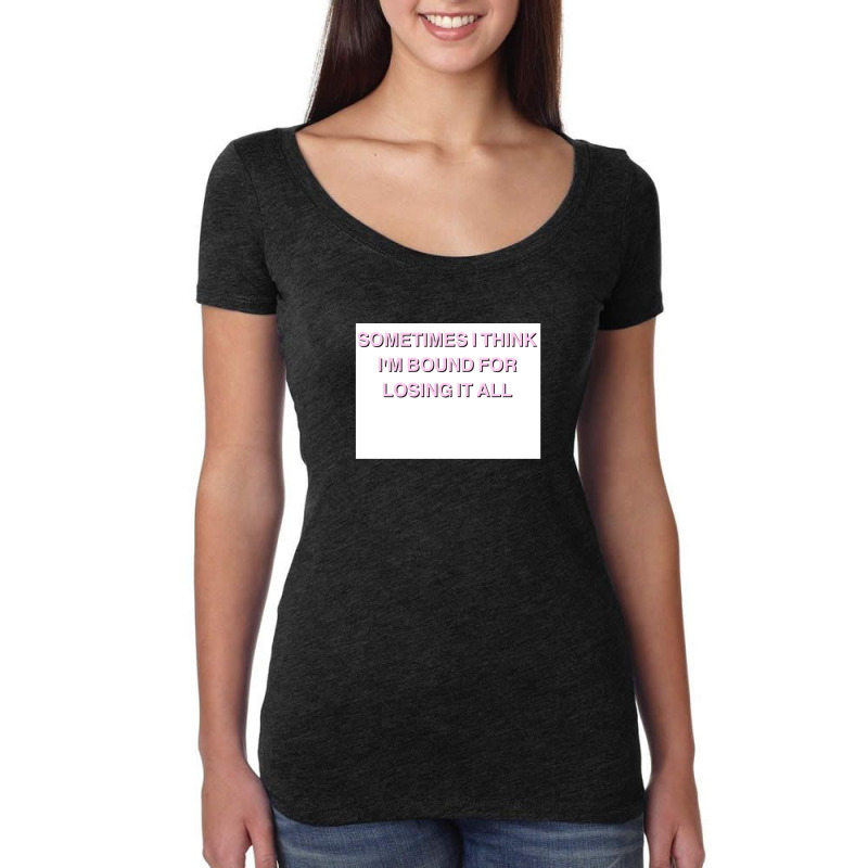 State Champs - Losing Myself Women's Triblend Scoop T-shirt by MickeyRobison | Artistshot