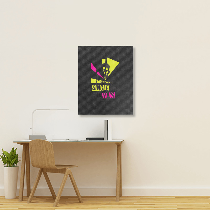 Courteeners Tee Portrait Canvas Print | Artistshot