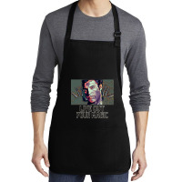 Live Out Your Magic (famous Face With Hands Fingers) Medium-length Apron | Artistshot