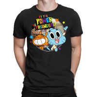 Cn The Amazing World Of Gumball By The Power Of Friendship T-shirt | Artistshot