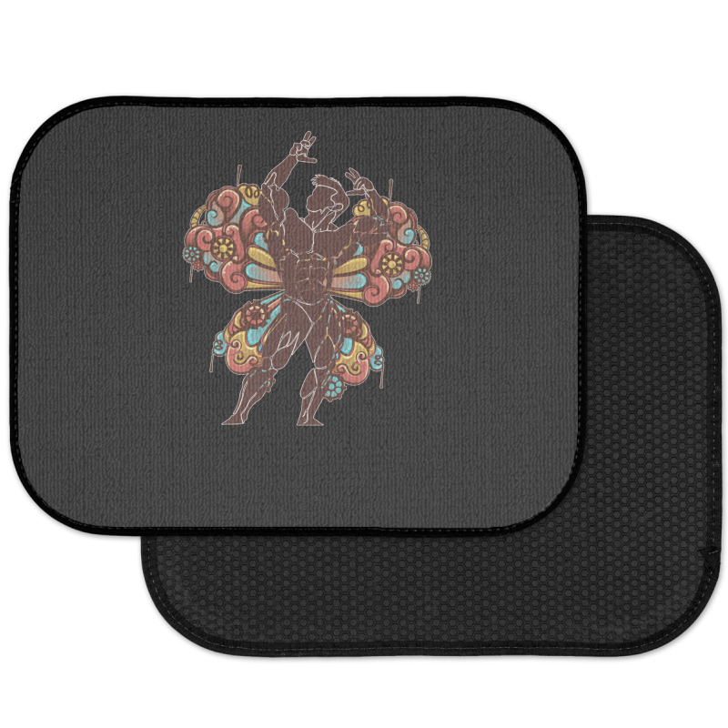 Bodybuilding Golden Aesthetics Rear Car Mat | Artistshot