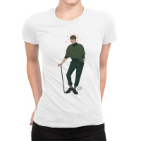 Paul Dano Ladies Fitted T-shirt | Artistshot