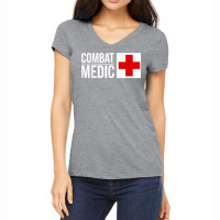 Combat Medic Specialist Army Armed Forces T Shirt Women's V-neck T-shirt | Artistshot