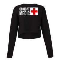 Combat Medic Specialist Army Armed Forces T Shirt Cropped Sweater | Artistshot