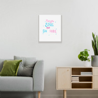 Though She Be But Little She Is Fierce Metal Print Vertical | Artistshot