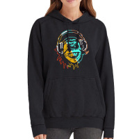 Monkey Dj Studio Sound Engineer Audio Engineer Music Vintage Hoodie | Artistshot