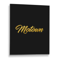 Motown Detroit Michigan Motor City Music Metal Print Vertical | Artistshot