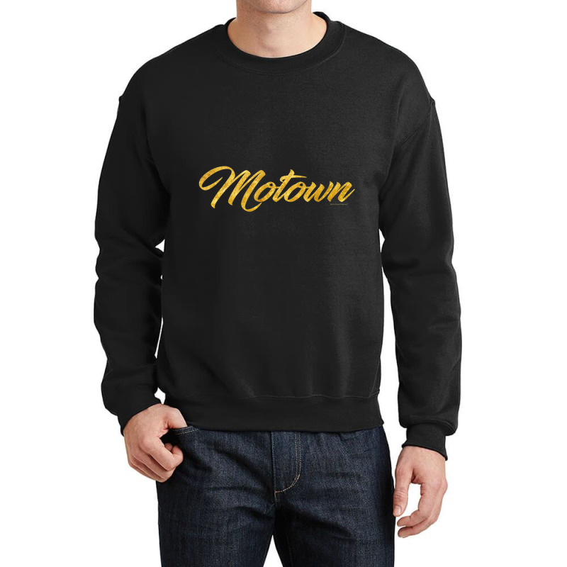 Motown Detroit Michigan Motor City Music Crewneck Sweatshirt | Artistshot