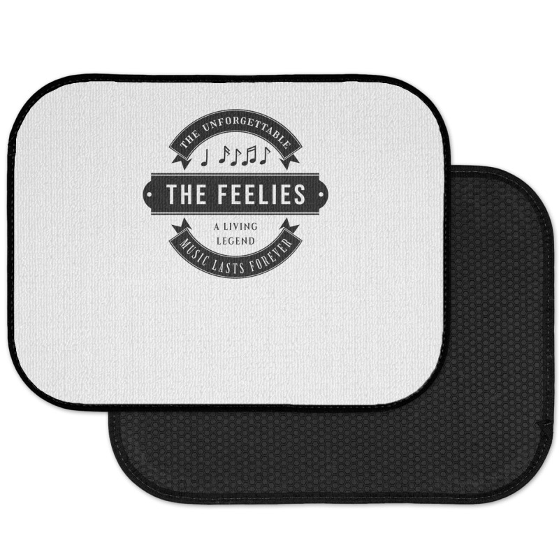 The Feelies The Unforgettable Music Lasts Forever Search Twice For 'ri Rear Car Mat | Artistshot